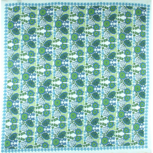 Carré Coton Hawai Vert Green