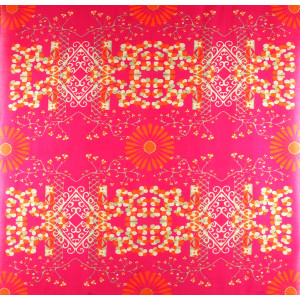 Carré Coton Mariko Fuchsia