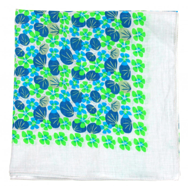 Carré Coton Ondine Vert