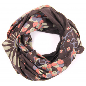 Carré Coton Mariko Marron Brown