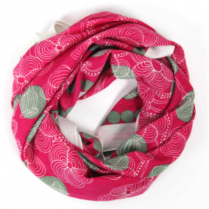 Carré Coton Burma Fuchsia