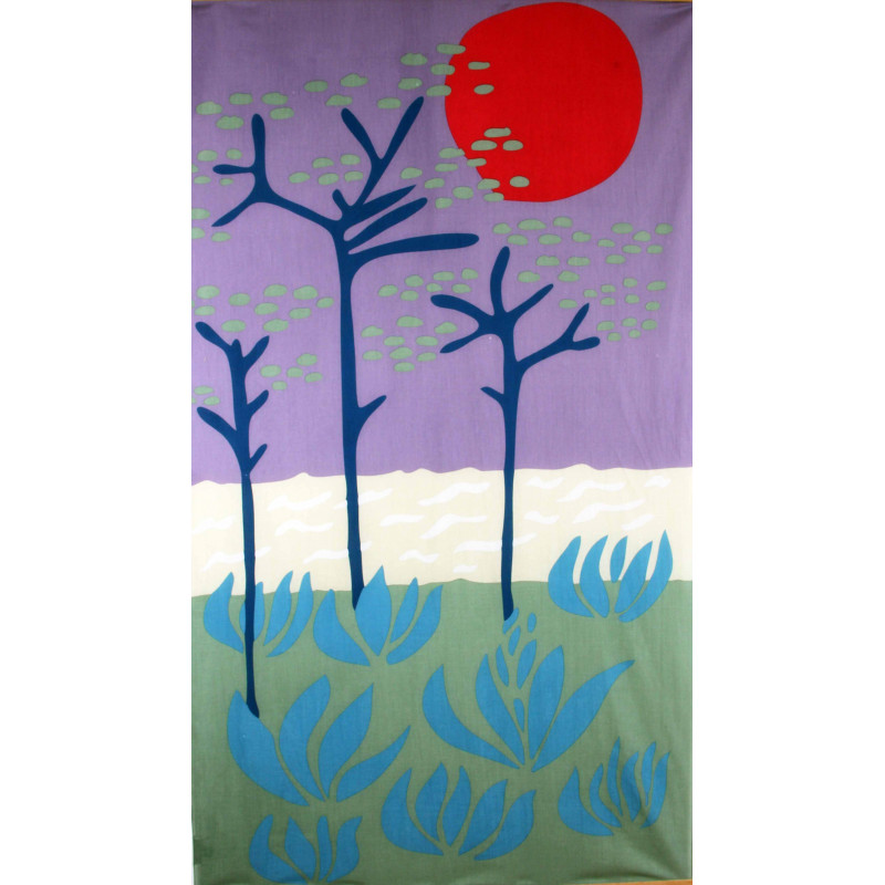 Foulard Coton Bio Cap Breton Kaki