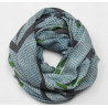 Echarpe Jasmin Bleu Blue