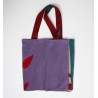 Cabas en coton upcycling Sycomore Gris