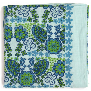 Carré Coton Hawai Vert Green