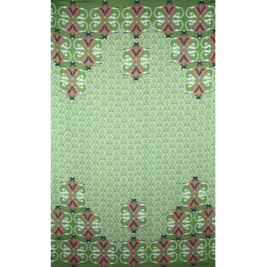 Foulard Coton Bio Medicis Kaki