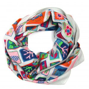 Carré Coton Holidays Rose