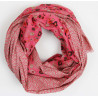 Foulard Coton Bio Kohana Rose Pink