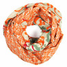 Foulard Coton Bio Medicis Orange