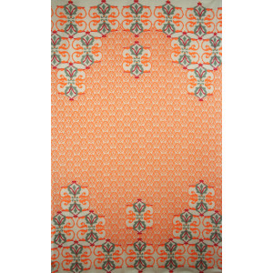 Foulard Coton Bio Medicis Orange