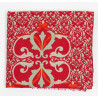 Foulard Coton Bio Medicis Rouge Red