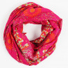 Foulard Coton Bio Ryoko Fuchsia