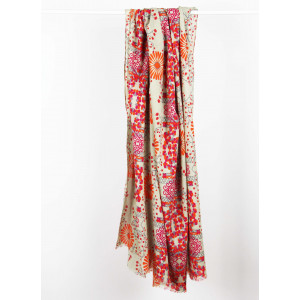 Foulard Coton Bio Ryoko Orange