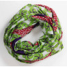 Foulard Coton Bio Baobab Vert Green