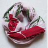 Foulard Coton Bio Poppy Rouge Red