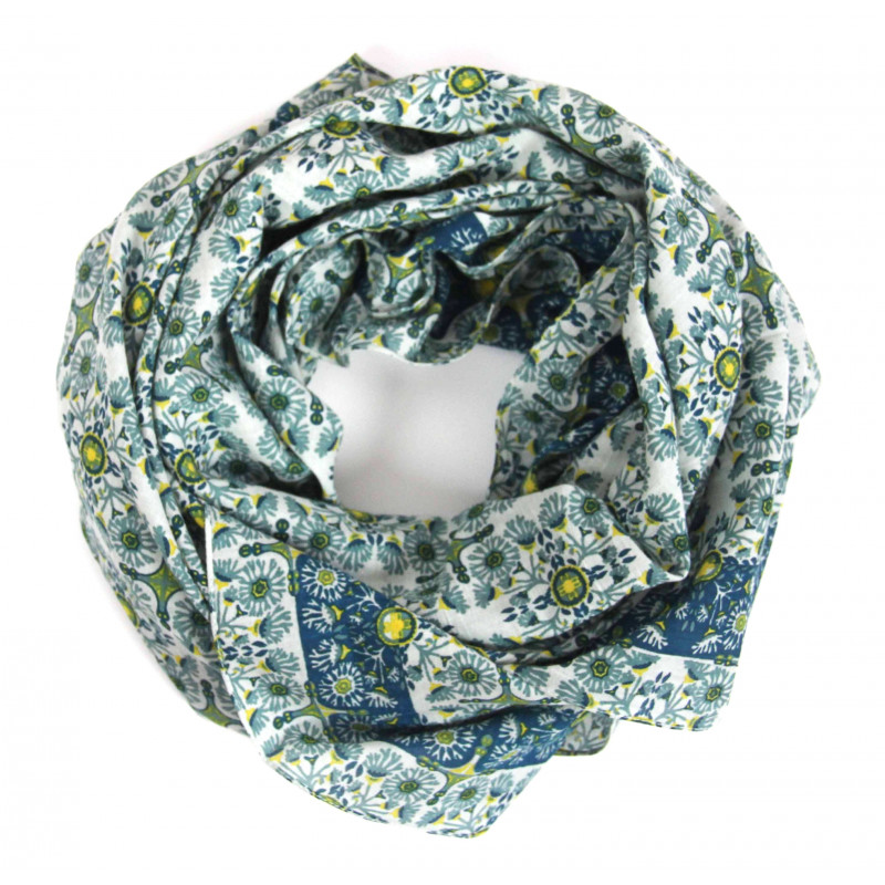 Carré Coton Tanger Jaune Yellow