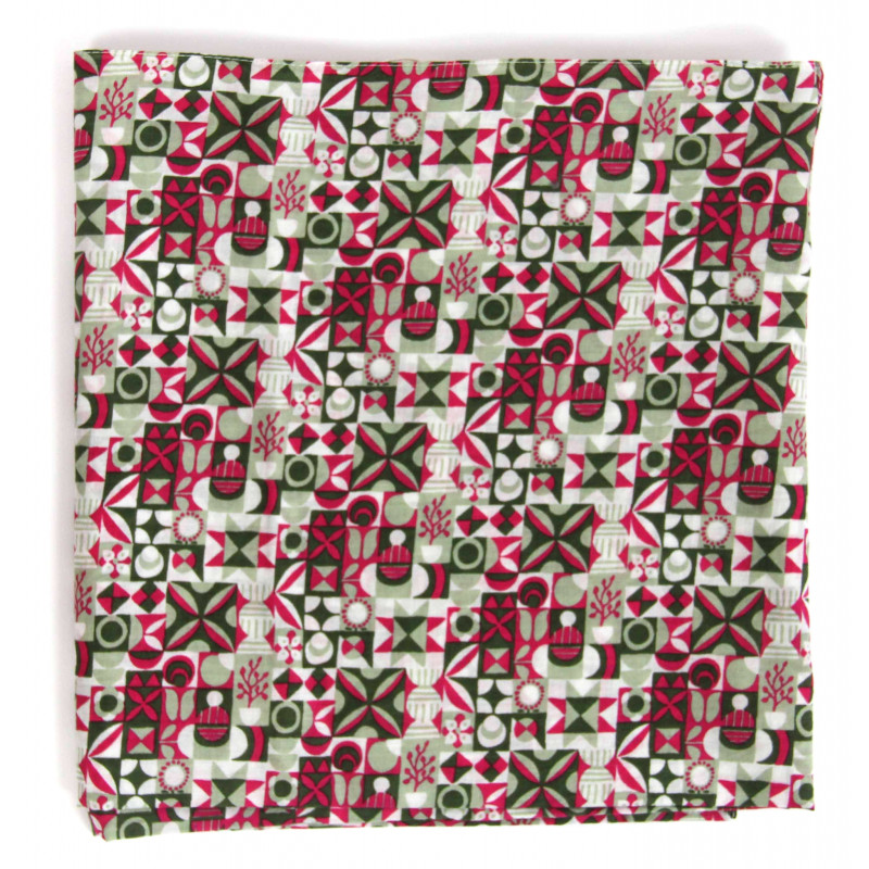 Carré Coton Malmo Kaki