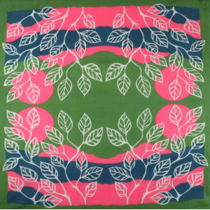 Carré Coton Palenque Marine Navy