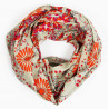 Foulard Coton Bio Ryoko Orange