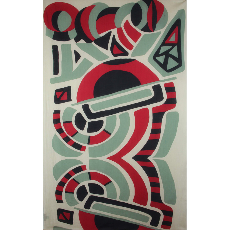 Foulard Coton Bio Cosmopolis Bordeaux