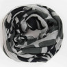 XL Wool Scarf Sulipa Black Noir