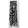 XL Wool Scarf Sulipa Black Noir