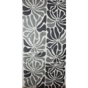 XL Wool Scarf Sulipa Black Noir