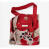 Upcycling Bag Prunus Rouge Red