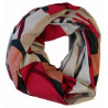 Foulard Coton Bio Prunus Rouge Red