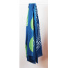 Foulard Coton Bio Mekong Marine Navy