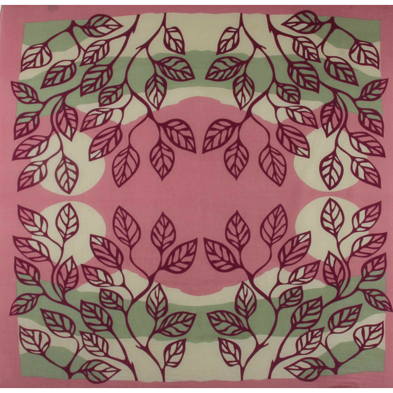 Carré Coton Palenque Rose Pink