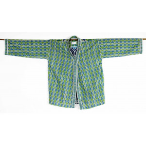 Kimono Bambara Panafrica Bleu