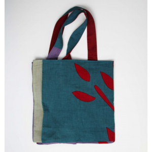 Upcycling Bag Prunus Rouge Red