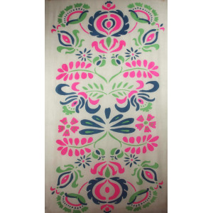 XL Wool Scarf Aliona Fuchsia