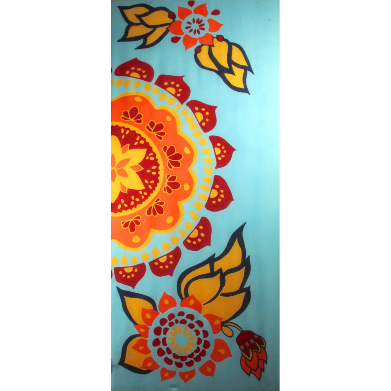 Wool Scarf Goya Turquoise