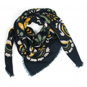 Wool Square Tatiana Jaune Yellow