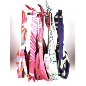 Upcycling Silk Bag Bobby Circus Fuchsia