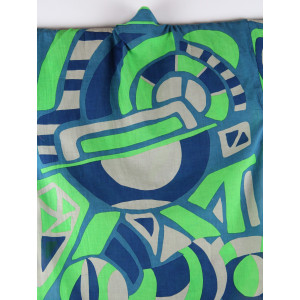 Kimono Orphée Green Turquoise