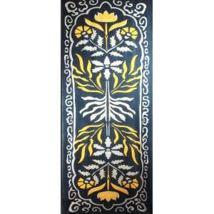 Wool Scarf Indira Marine Navy