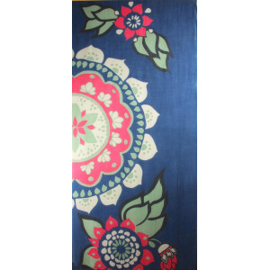 Wool Scarf Goya Marine Navy