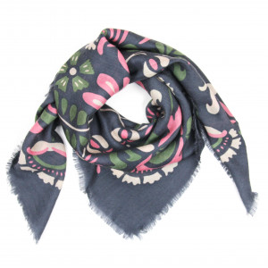 Wool Square Tatiana Gris Grey