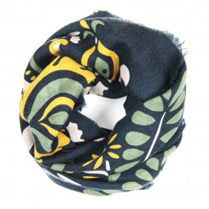 Wool Square Tatiana Jaune Yellow