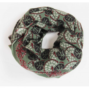 Wool Scarf Samba Kaki