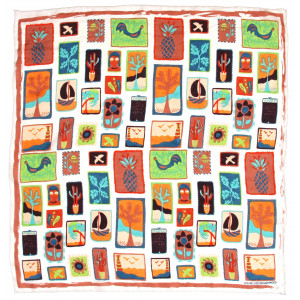 Mini Postcard Orange