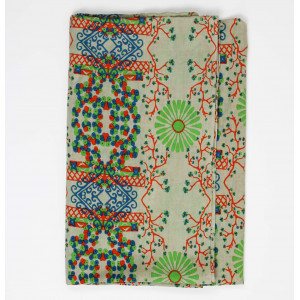 Foulard Coton Bio Ryoko Vert Green
