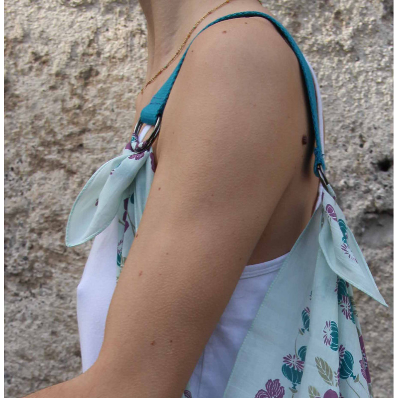Sangle Furoshiki Bleu
