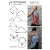 Sangle Furoshiki Bleu