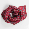 Carre Soie Bahia Full Rouge Red