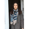 Echarpe Gardenia Bleu Blue