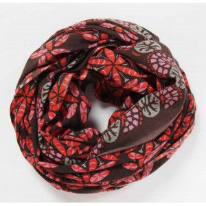 Echarpe XL Flamenco Marron Brown